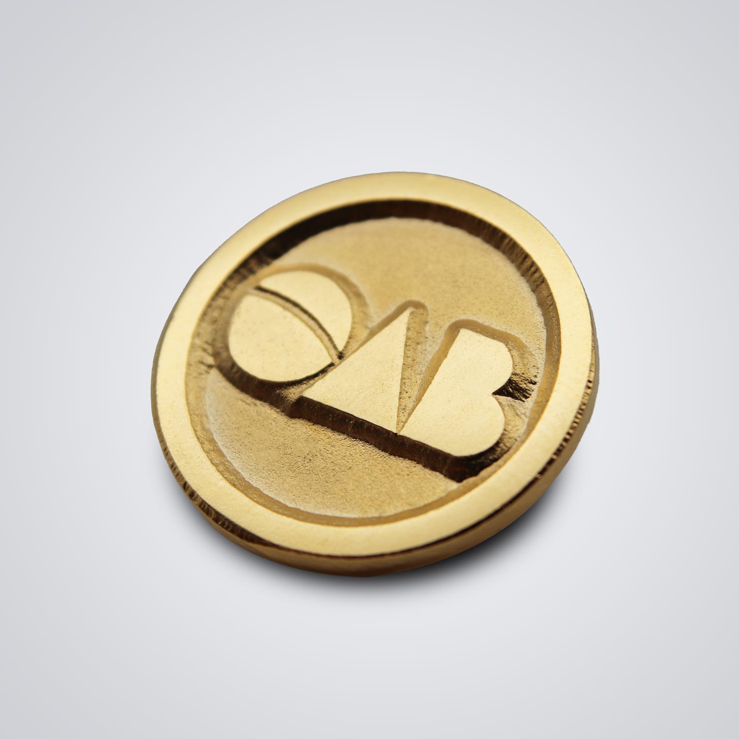 Pin Acabamento Dourado OAB - Boutique Do Advogado