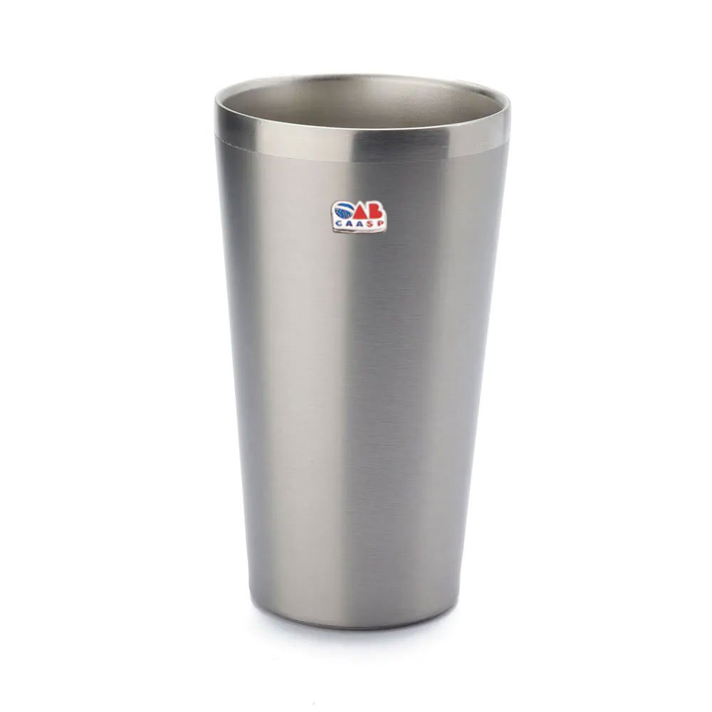 Copo Térmico em Inox Parede Dupla OAB CAASP - Imagem 3